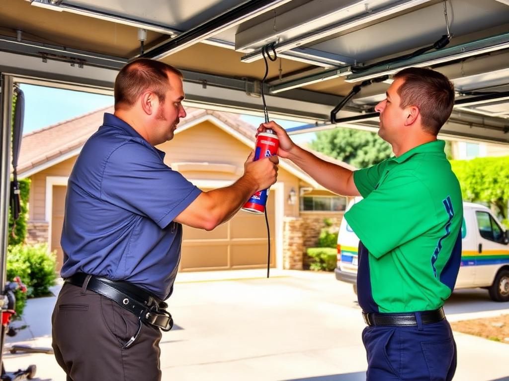 Professional maintenance service for garage doors in Wingate NC
